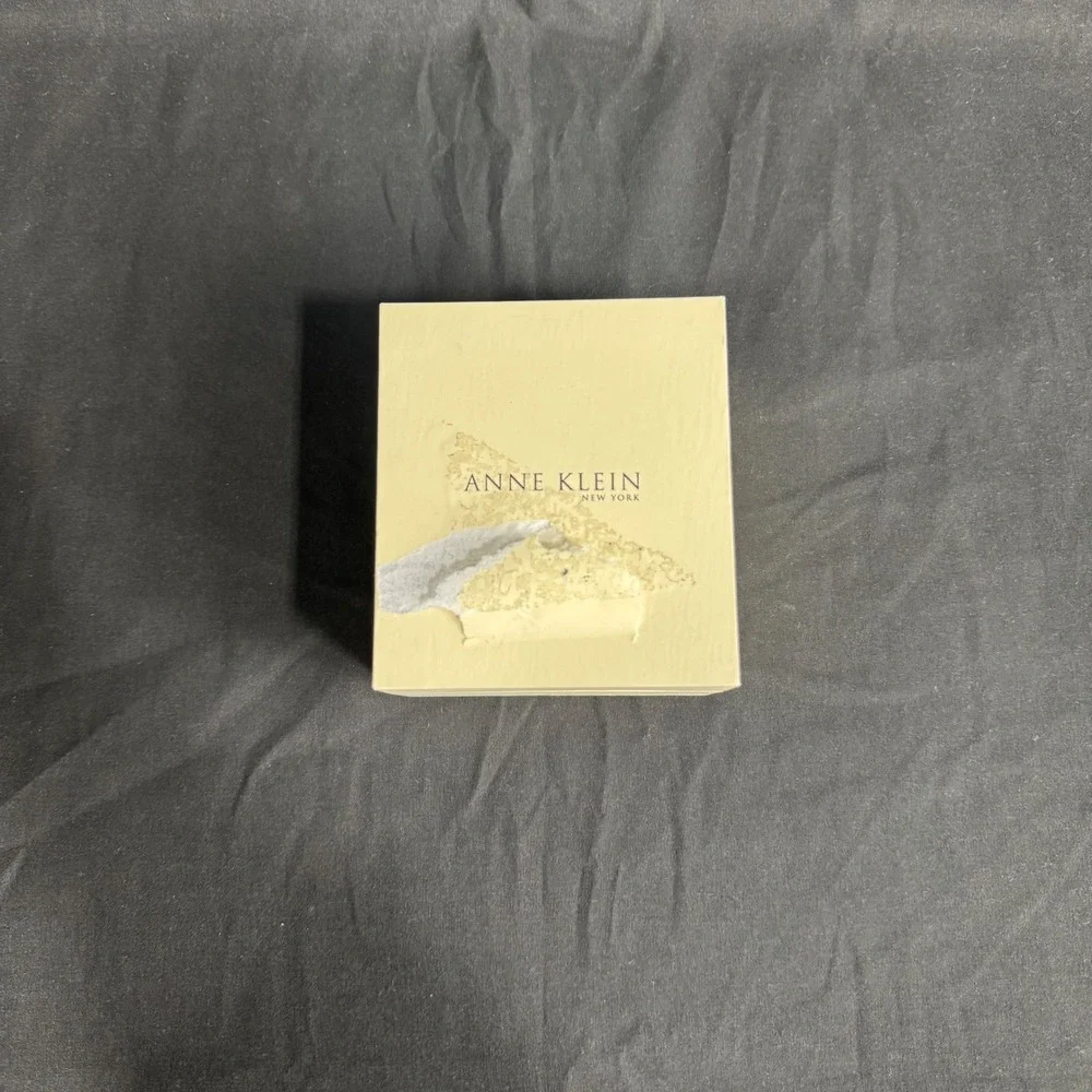 Anne Klein Mother-of-Pearl Dial Stainless Steel Gold-Tone Watch