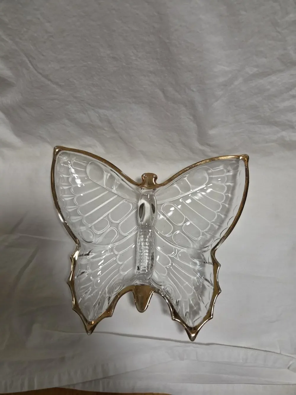 Vintage Collectible Jeannette Glass Gold Trim 8