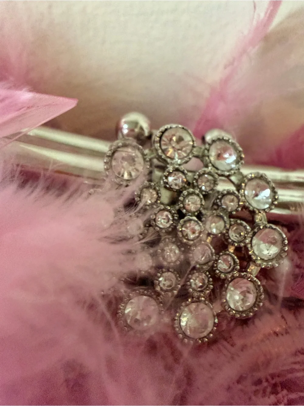 Angel bag elegant pink