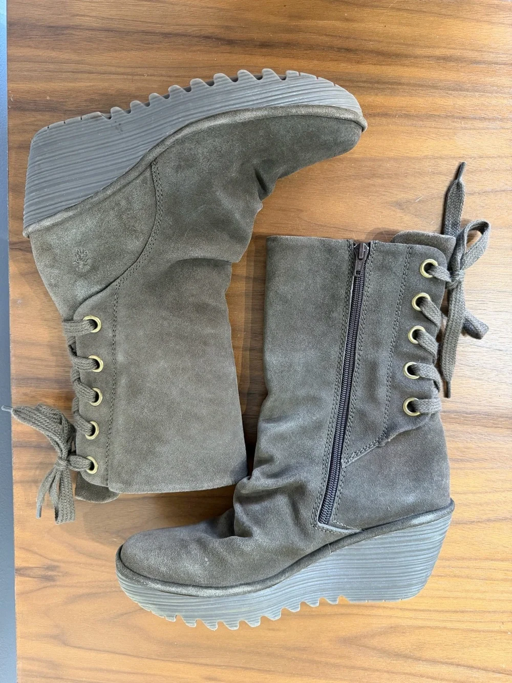 Fly London comfortable suede
