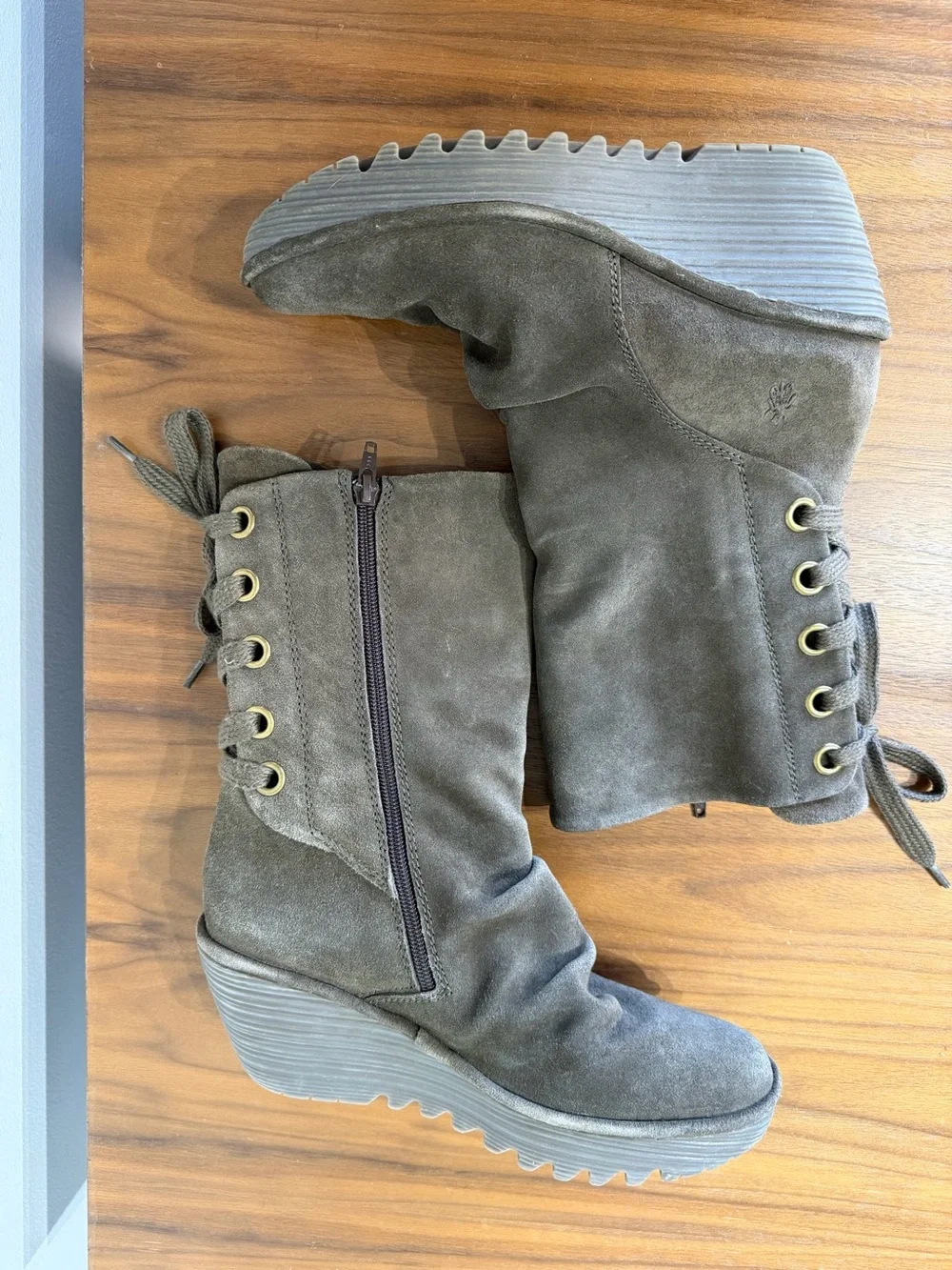 Fly London comfortable suede