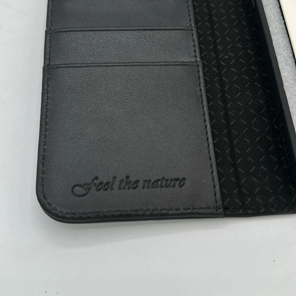 Shieldon black leather