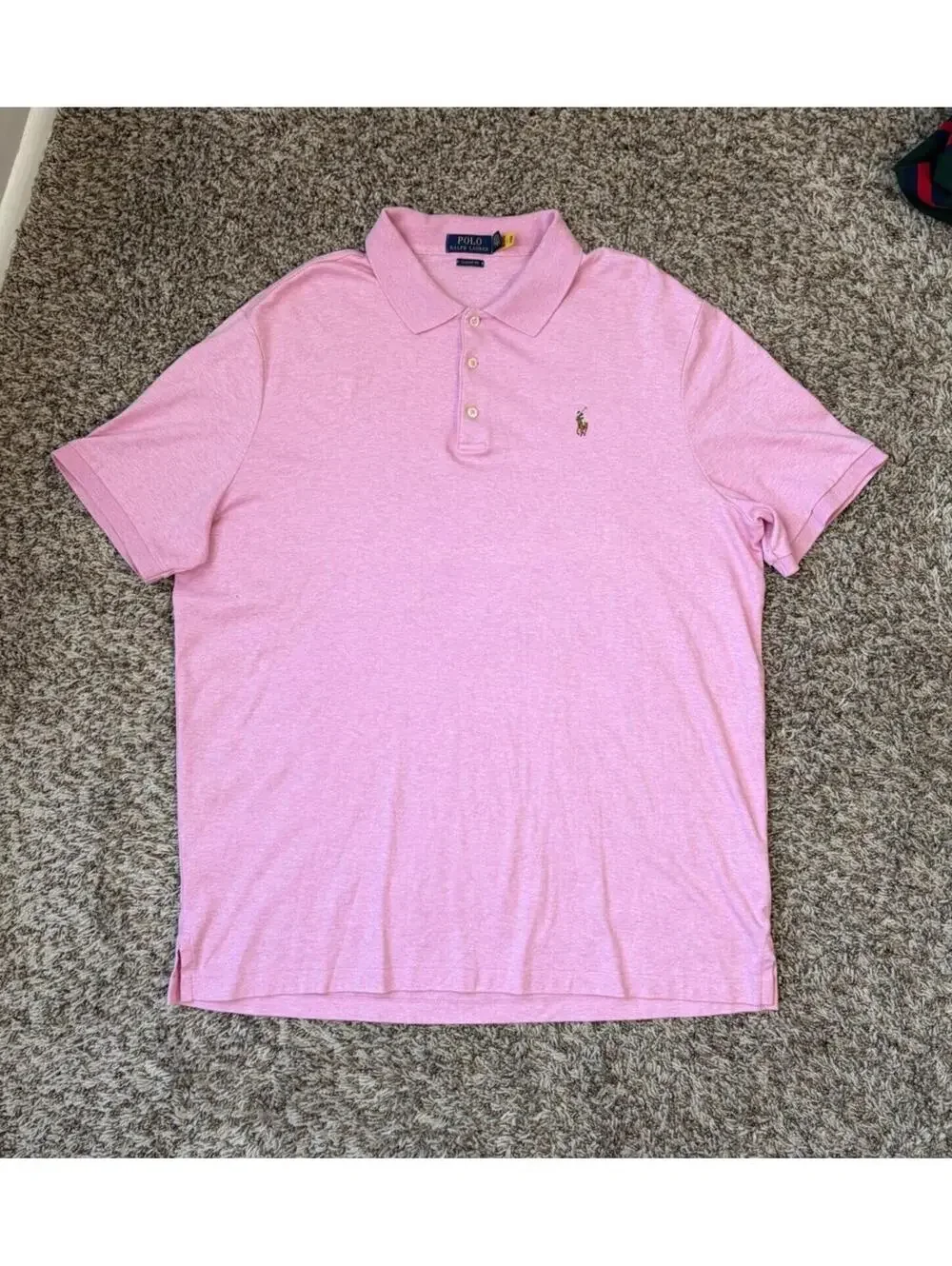 Lot of 2 - Polo Ralph Lauren Men’s Size XL Polo Shirts Cotton Short Sleeve Pony