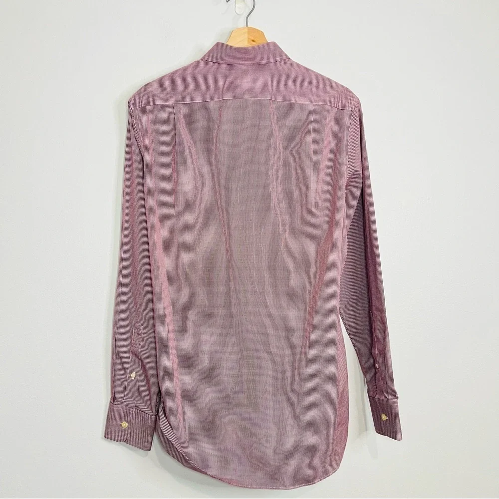 J. Crew Thompson Shirtings 80’s 2-Ply Wrinkle Free Button Up Small