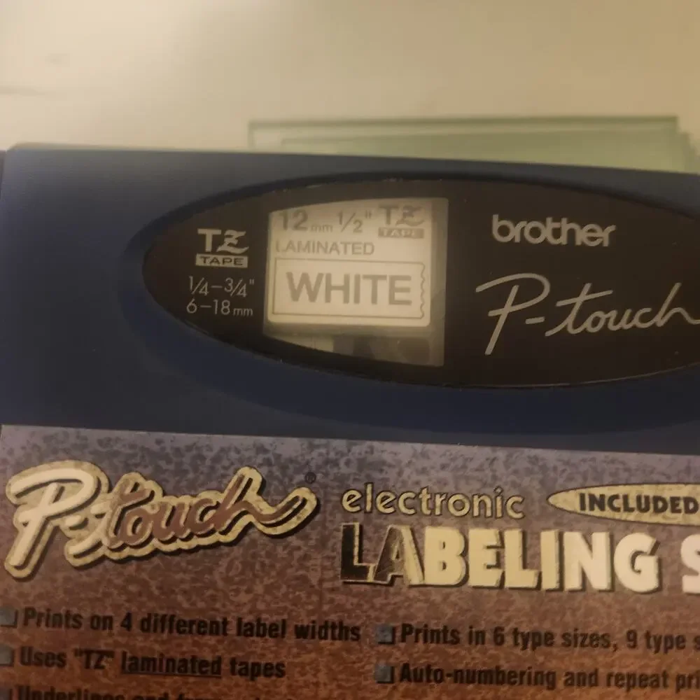 Brother P-Touch get organized