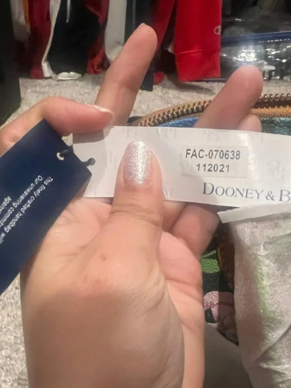 Disney Dooney and Bourke Peter Pan