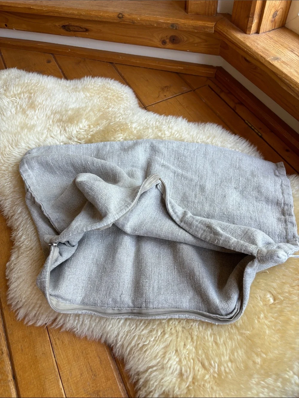 Small Linen Pillow Sham
