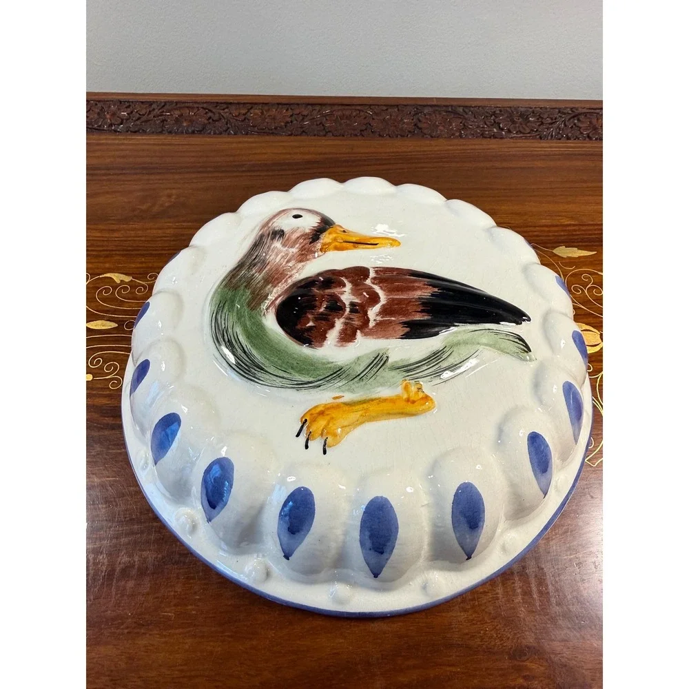 Vintage Italian Mallard Duck‎ Wall Plaque