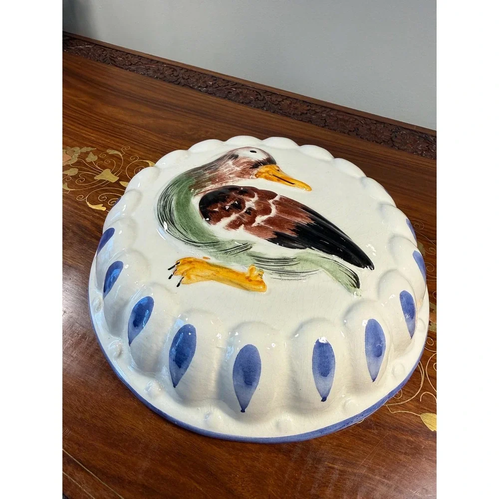 Vintage Italian Mallard Duck‎ Wall Plaque