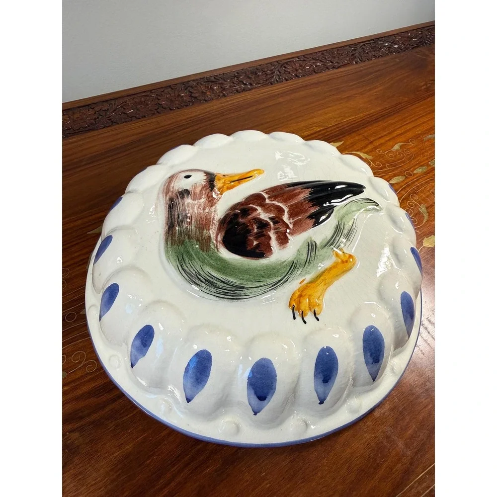 Vintage Italian Mallard Duck‎ Wall Plaque