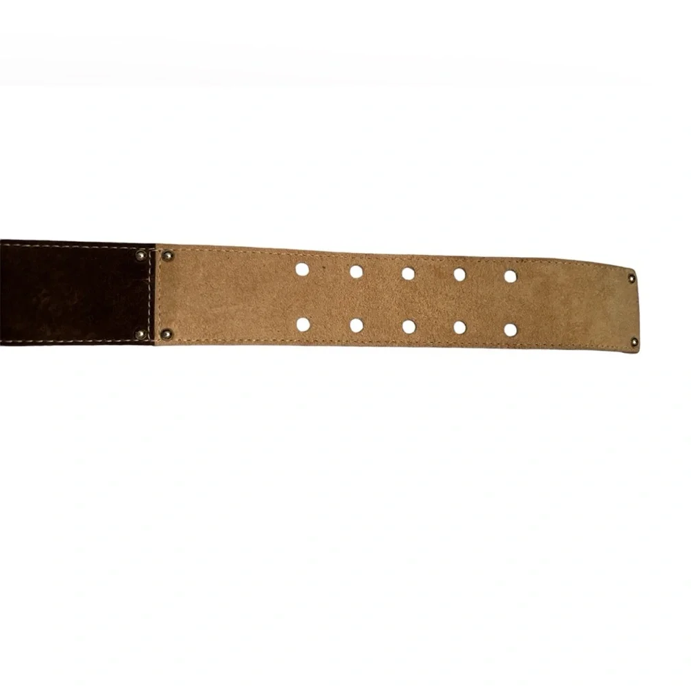 Neiman Marcus Vintage Streets Ahead Genuine Leather Belt