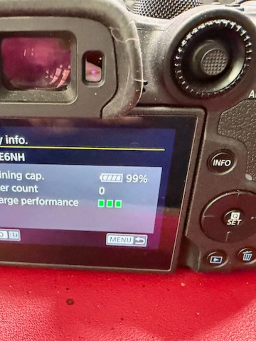 Canon please contact