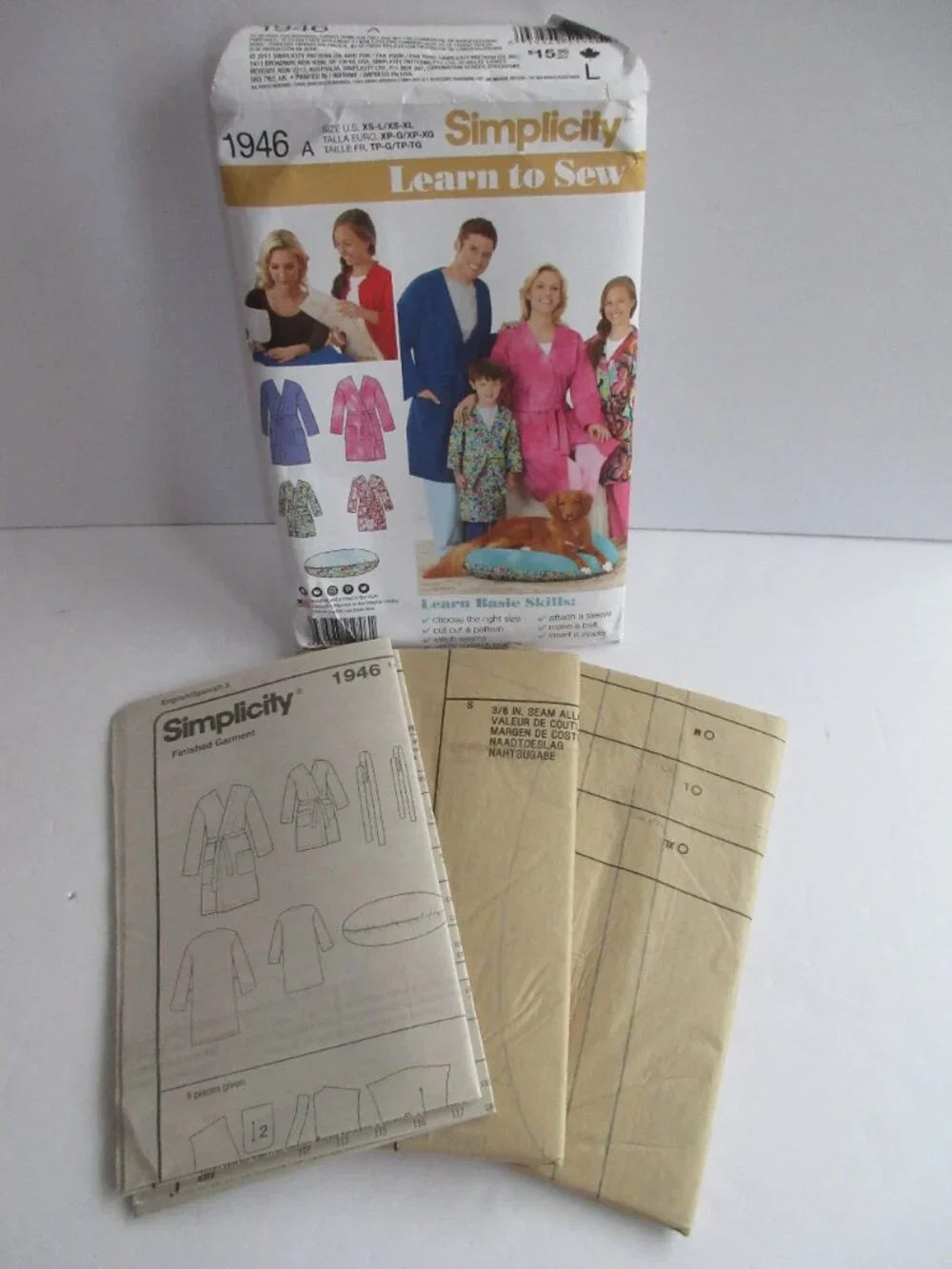 Simplicity 1946 sewing
