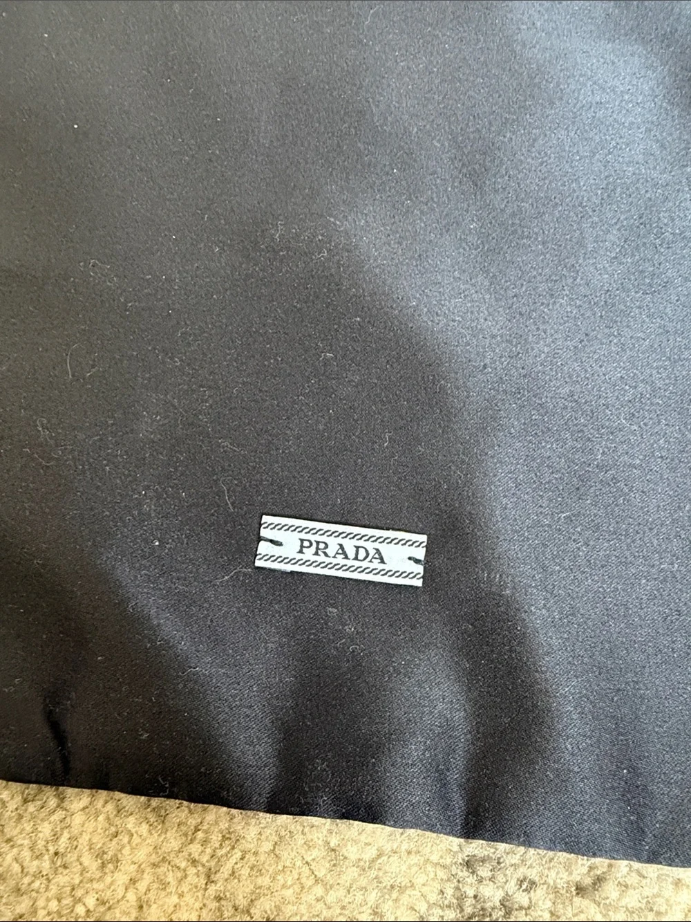 Prada shoes dust