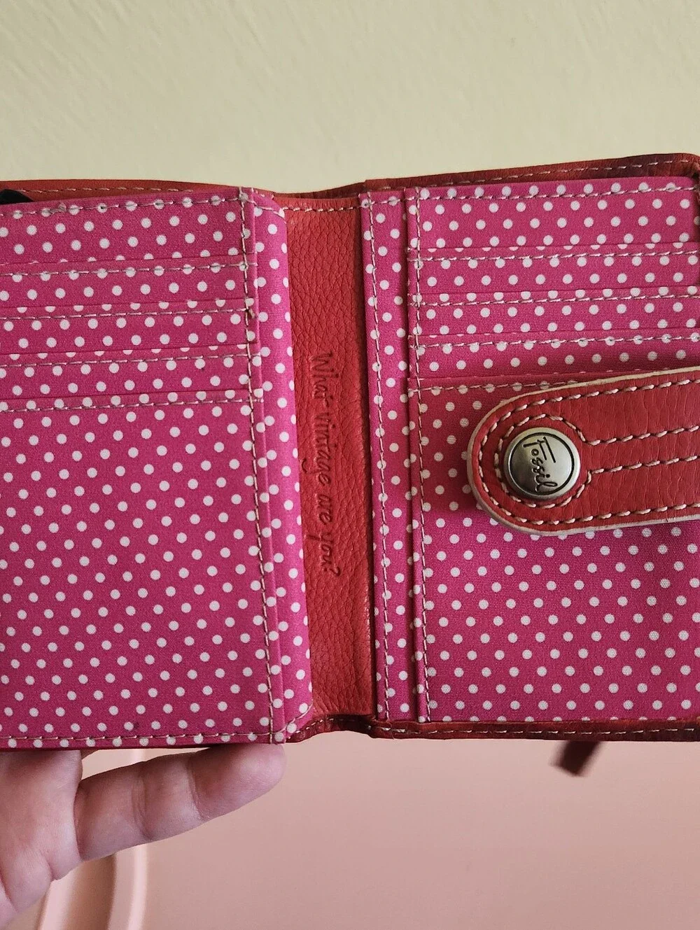 Fossil women leather