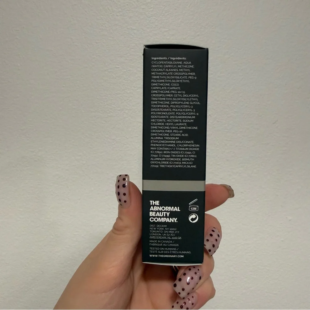 The Ordinary ordinary colours