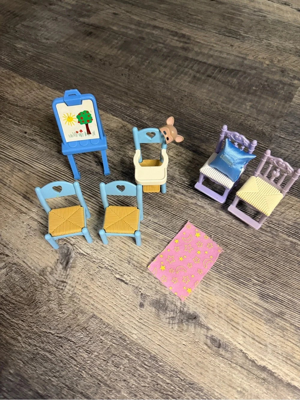 Fisher-Price Loving Family dollhouse furniture replacement parts high chair