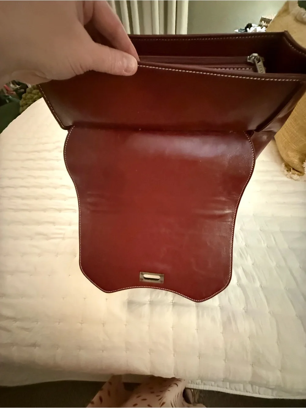 Eco-susi burgundy faux
