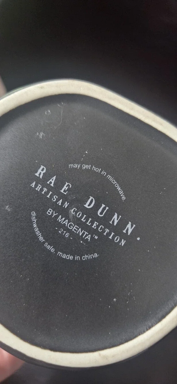 Rae Dunn tea material