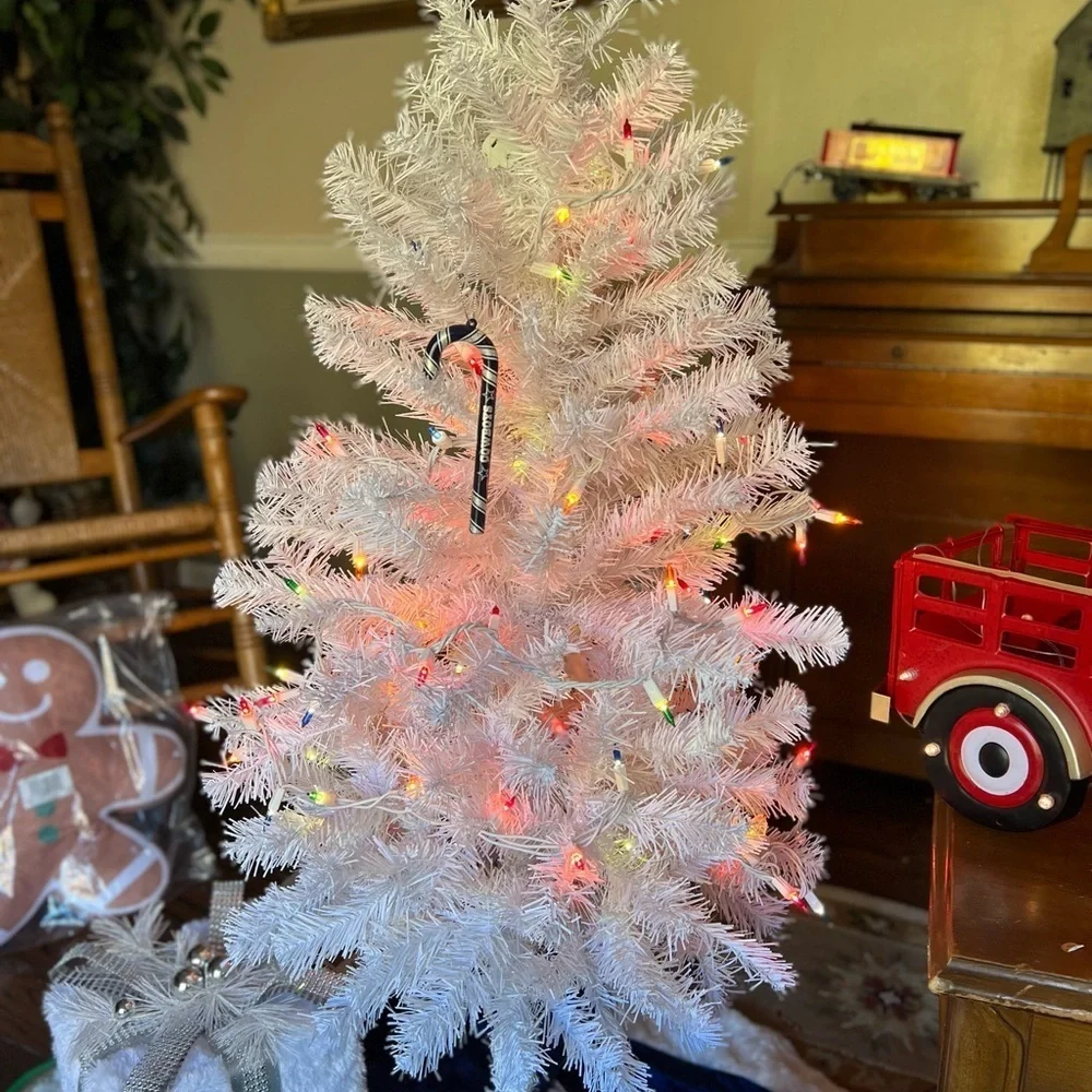 💙 Vintage NFL Dallas Cowboys Candy Cane Christmas Ornament Forever Collectible