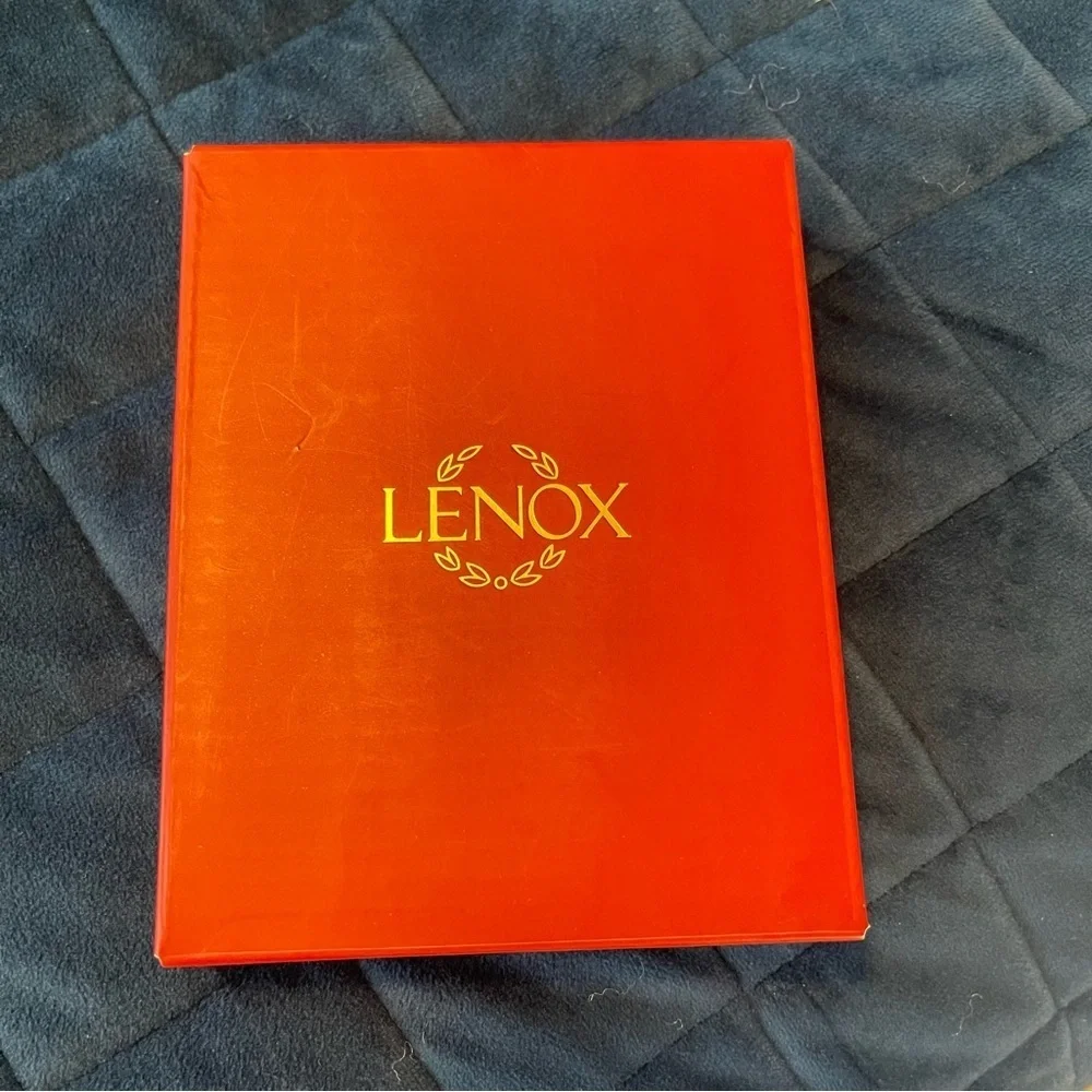 Lenox silver ornament