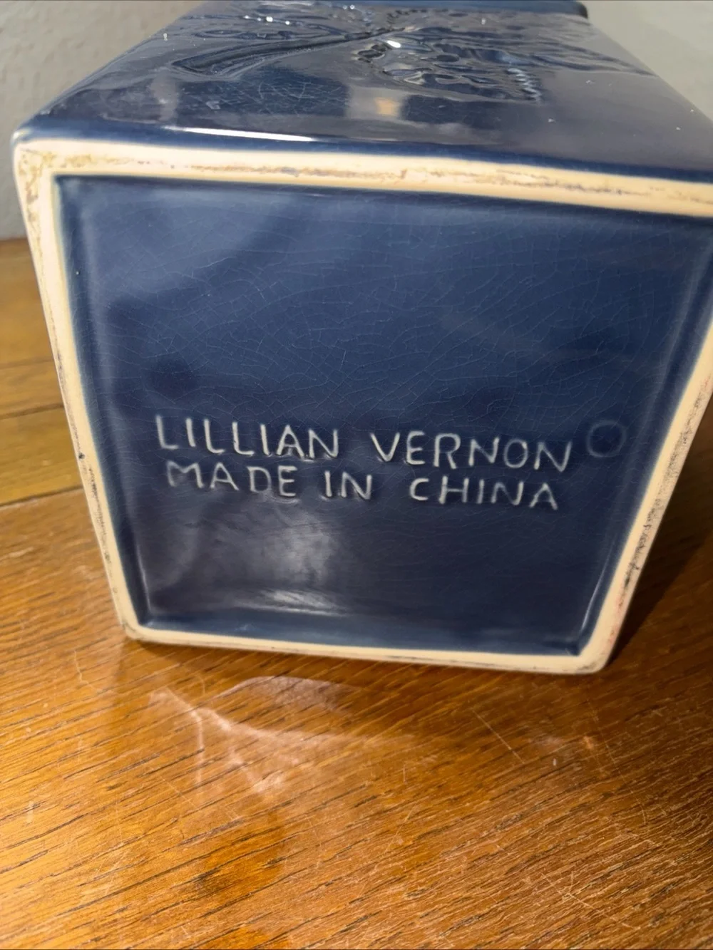 Lillian Vernon deep blue