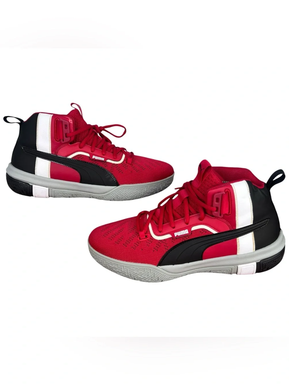 Puma Legacy March Madness Toreador Men’s Red/Black Basketball Sneakers Sz 10.5