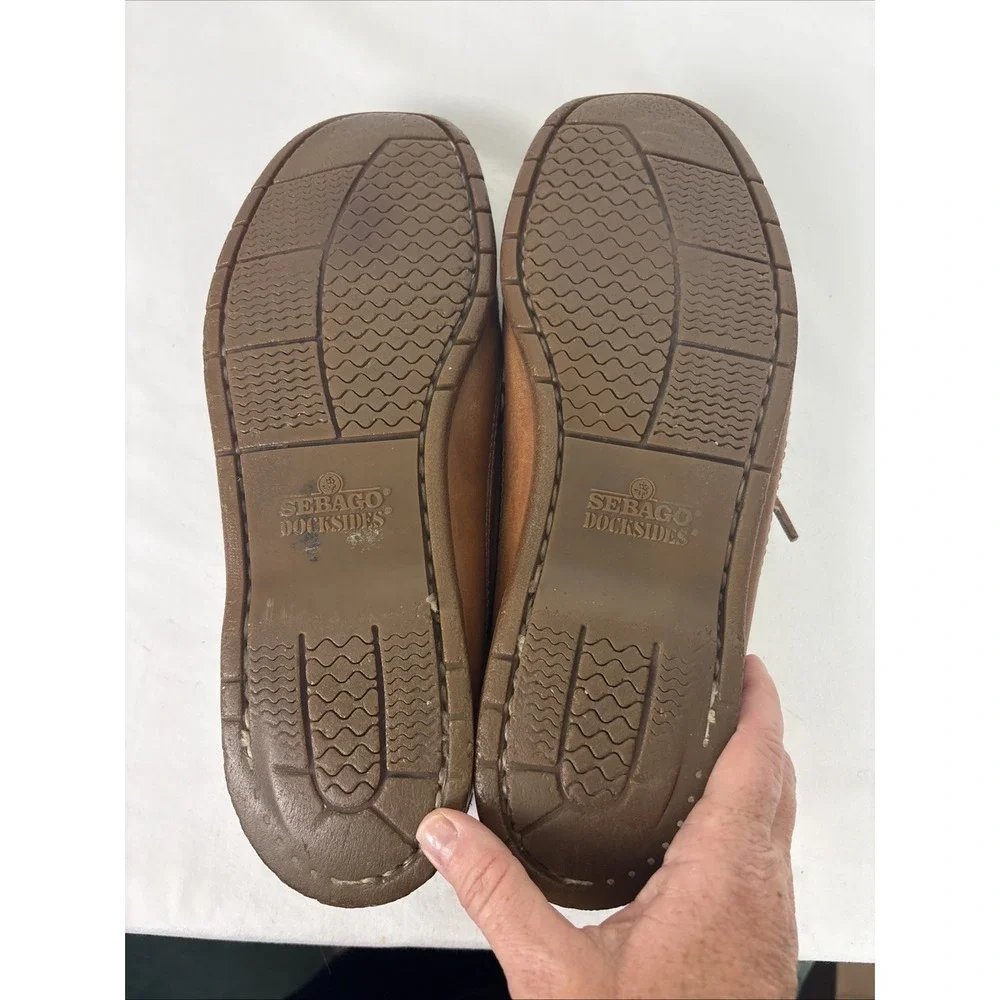 Sebago docksides waxed