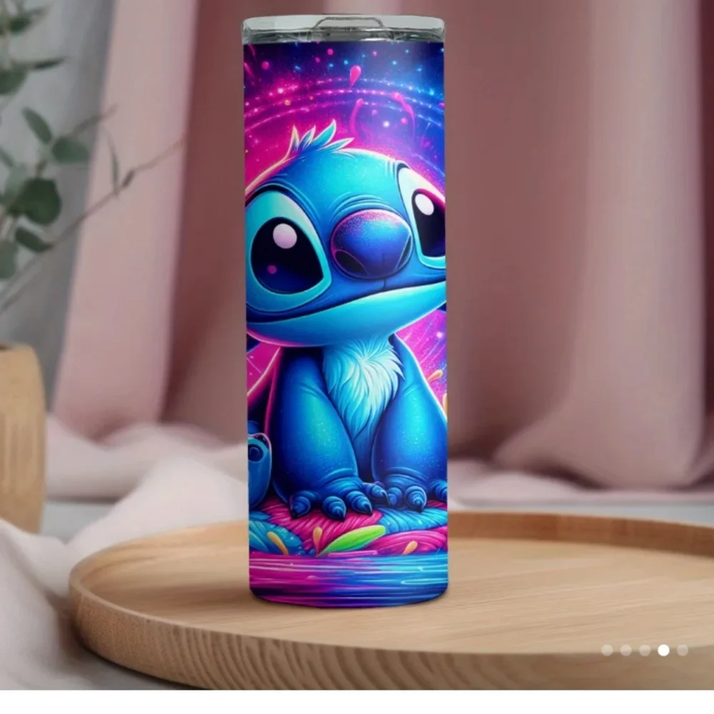 Disney tumbler neon