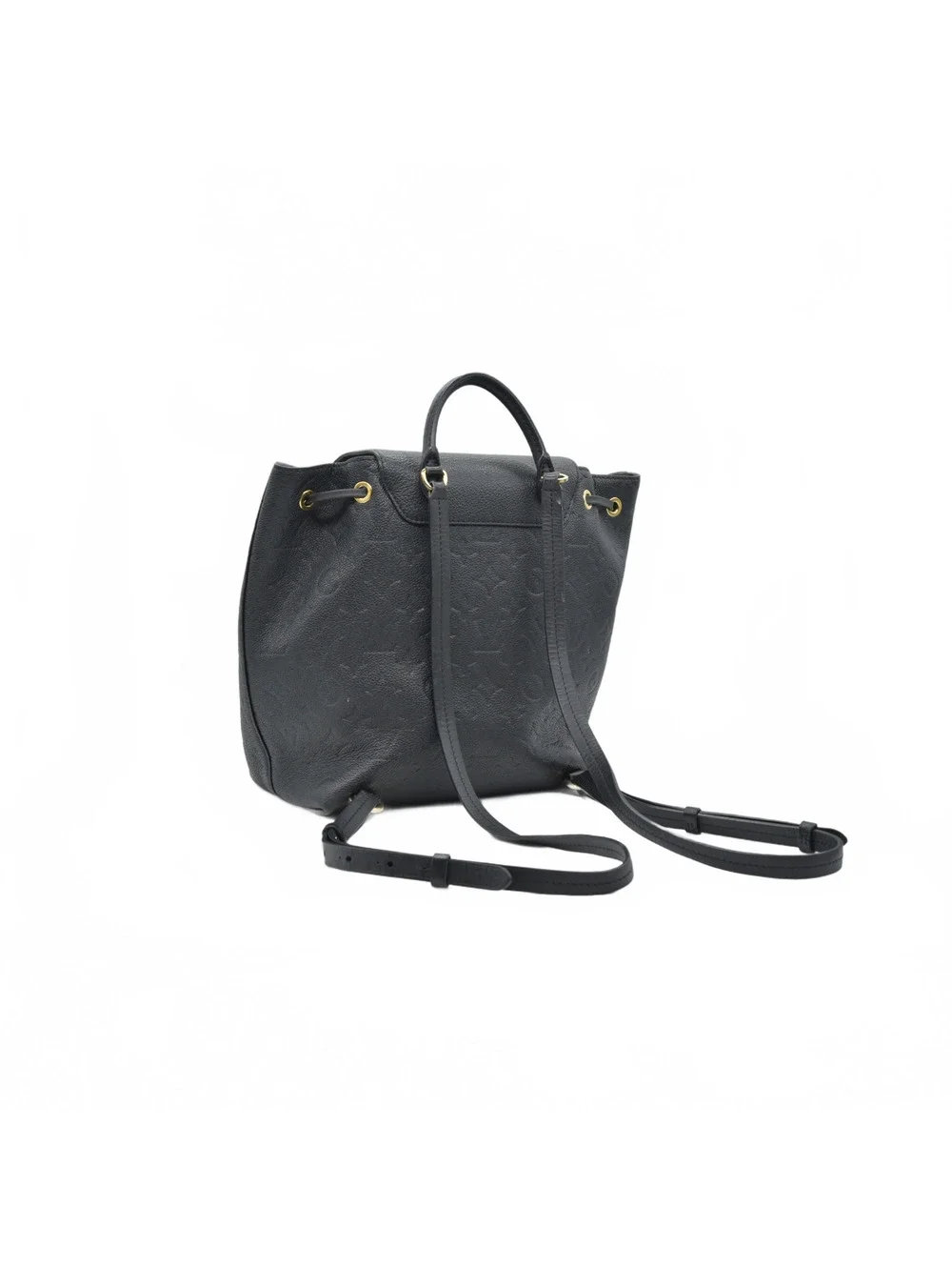Louis Vuitton Black Montsouris Empreinte Noir Black 2020