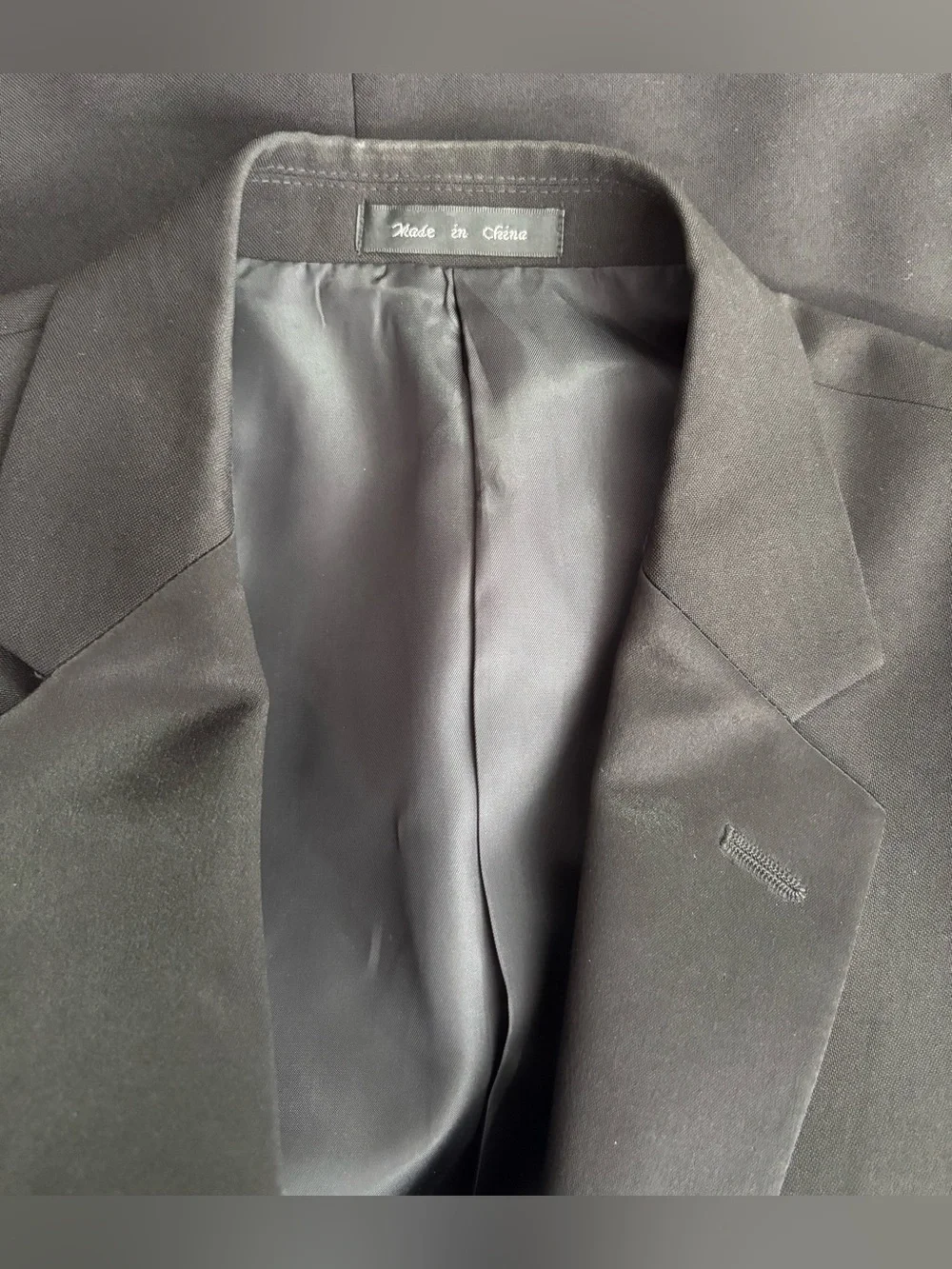 Neil Allyn Formal Collection Black Tuxedo Jacket 34R Slim Fit