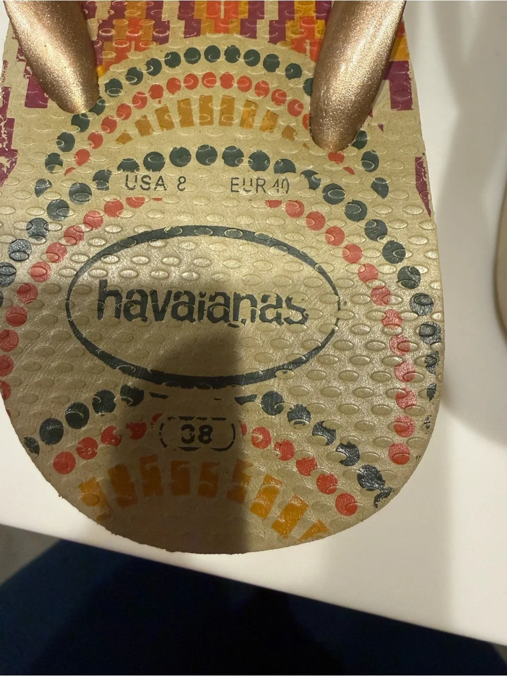 Havaianas multicolor flops design
