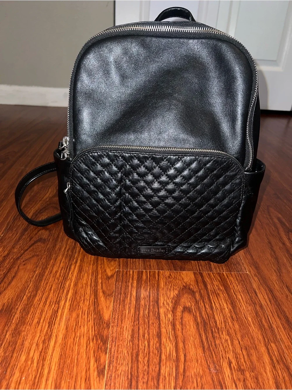 Vera Bradley Carryall Black Backpack