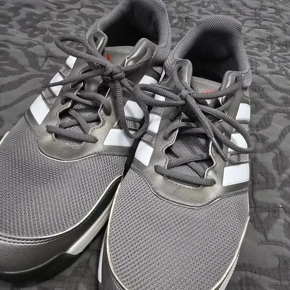 adidas grey white