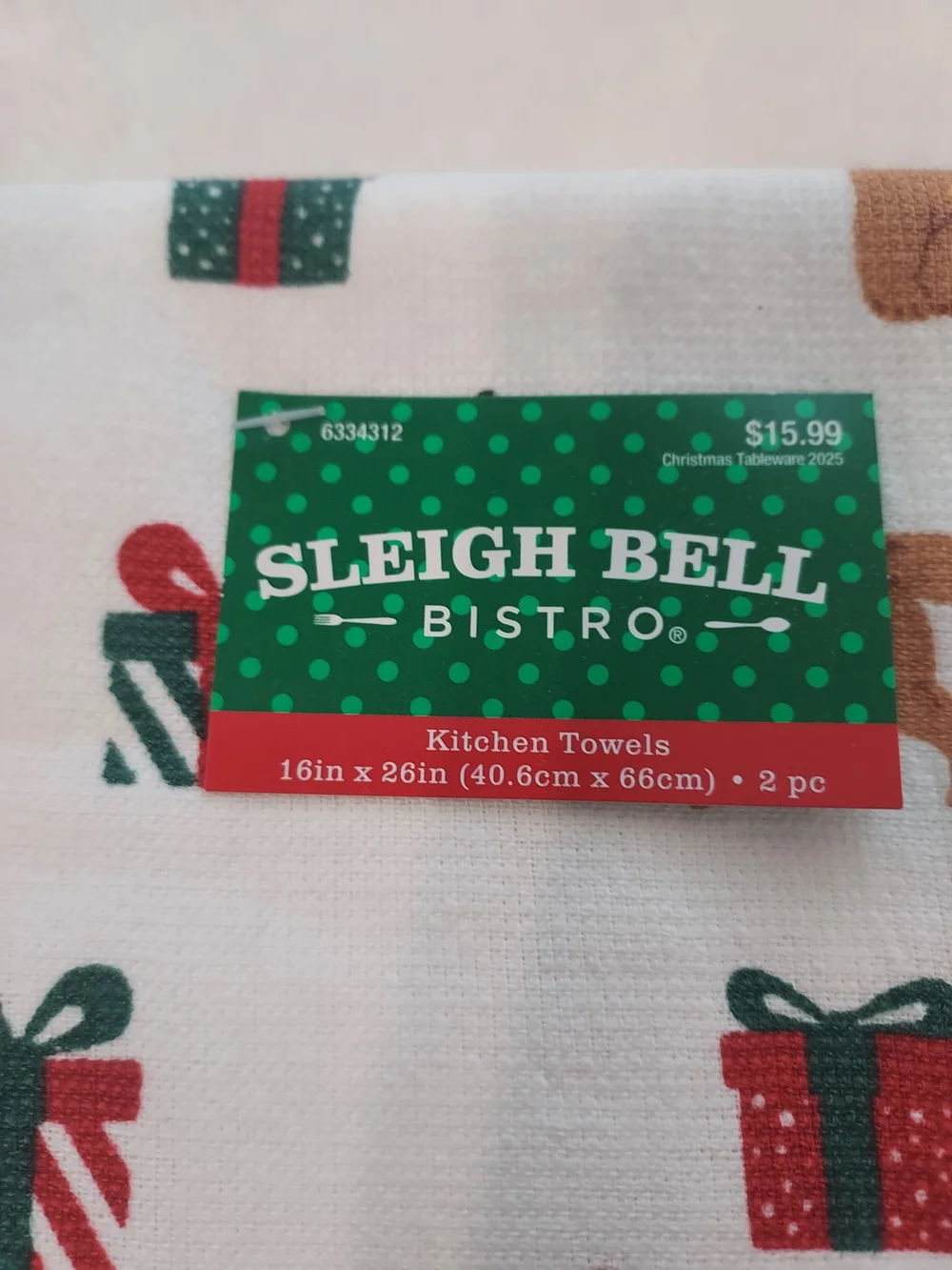 Sleigh Bell Bistro set festive