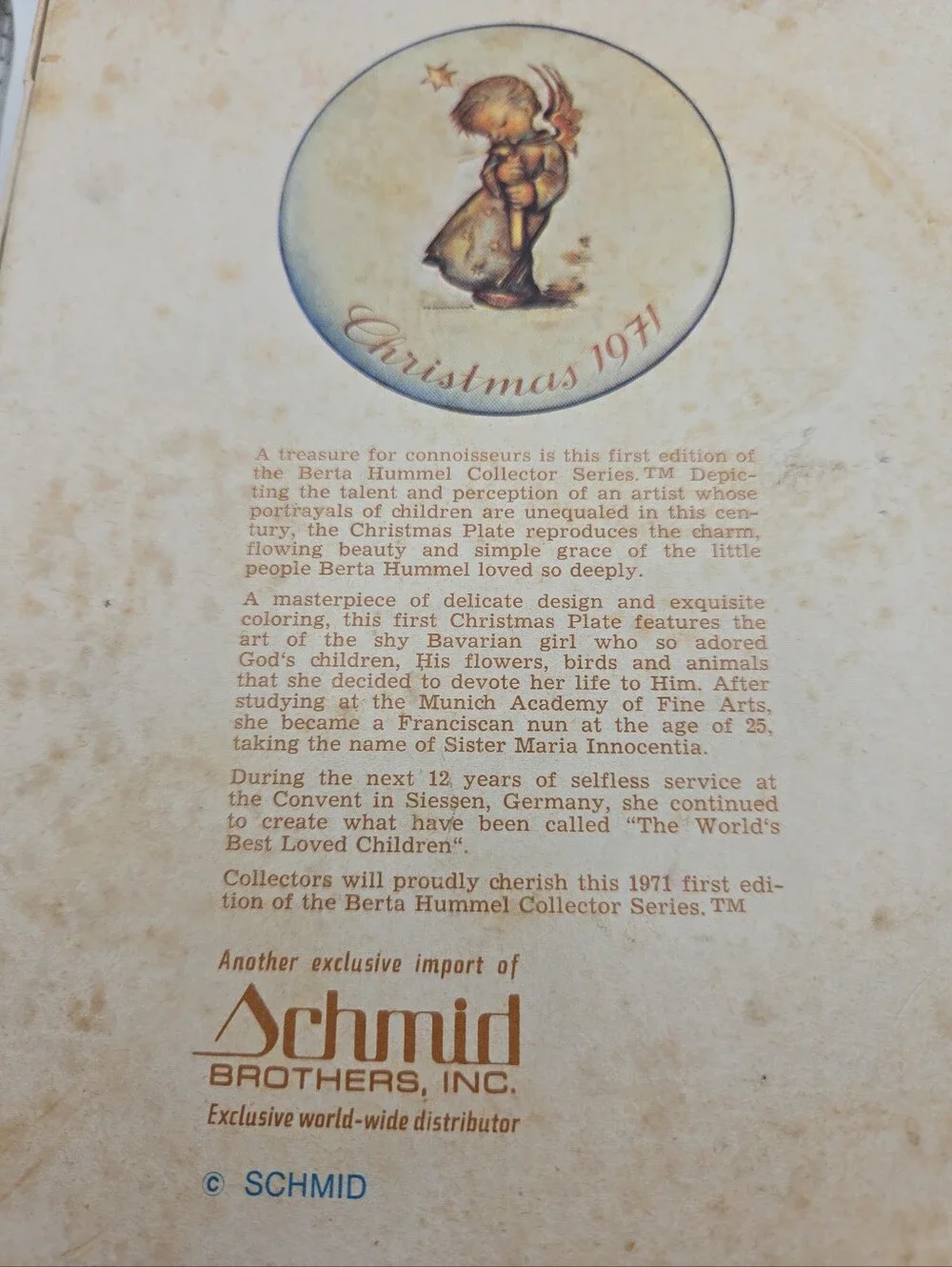Schmid 🎄 vintage
