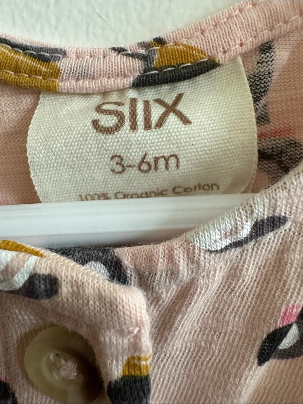 Siix pink romper