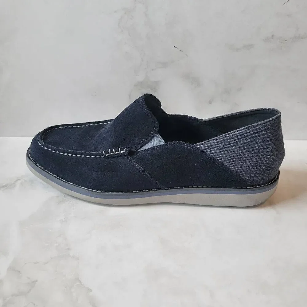 Rockport Tucker Venetian Slip-On Men's Casual Blue Size 11