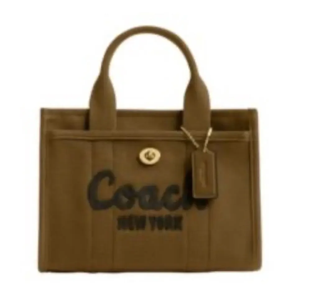 B16-011-Coach Cargo Tote 20-Olive