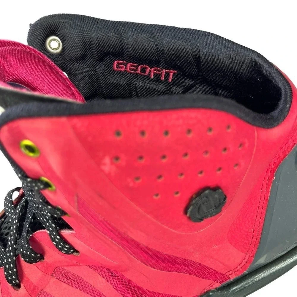 Vintage Adidas‎ D Rose 4.5 Mens 14 Pink Basketball Sneakers GeoFit SprintFrame