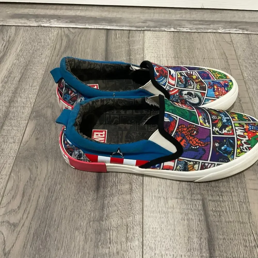 Marvel super hero ground up slip one men’s size 7 hulk captain‎ America