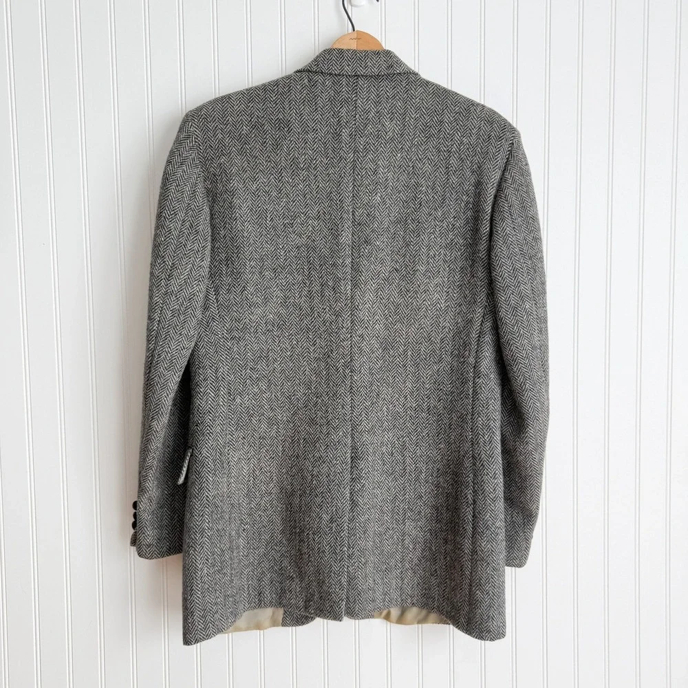 Harris Tweed classic black