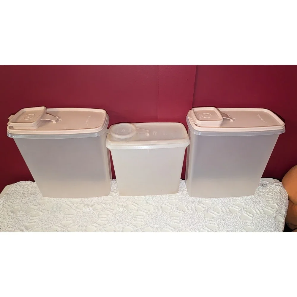 Tupperware set three