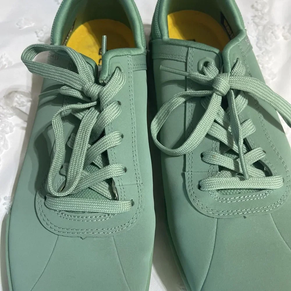 Caterpillar green shoes