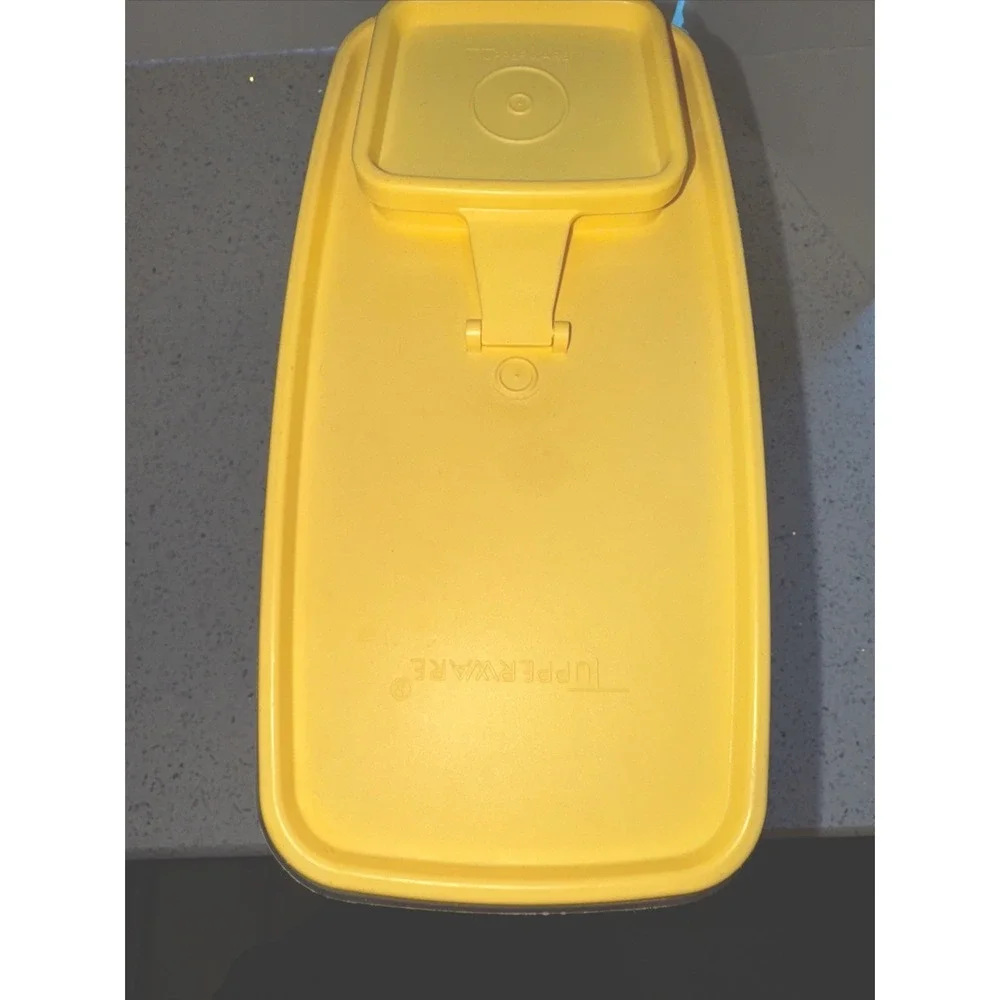 Tupperware Modular Mates Super‎ Cereal Storer Keeper 20 Cup/4.8L Yellow Seal