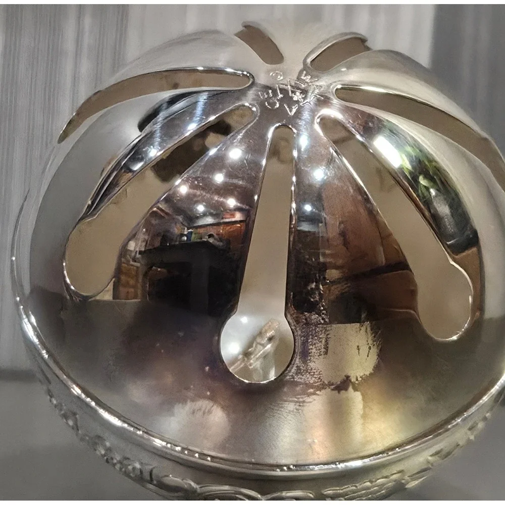 Wallace 1985 Sleigh‎ Silver-Plated  Bell Annual Holiday Collectible  Vintage