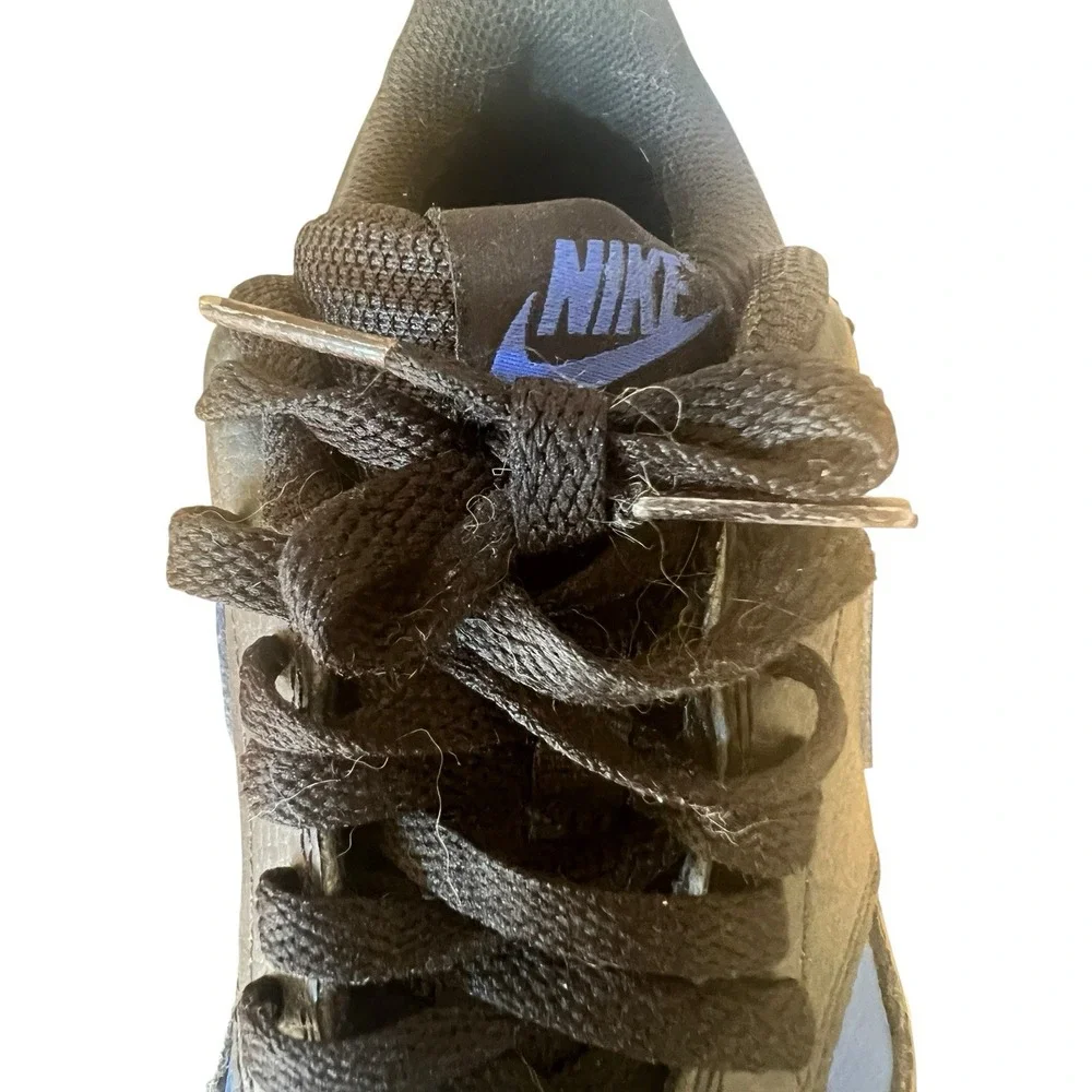 Nike‎ Court Vision Low Top Sneakers (DM8681-001) Blue Black Men's US Size 7