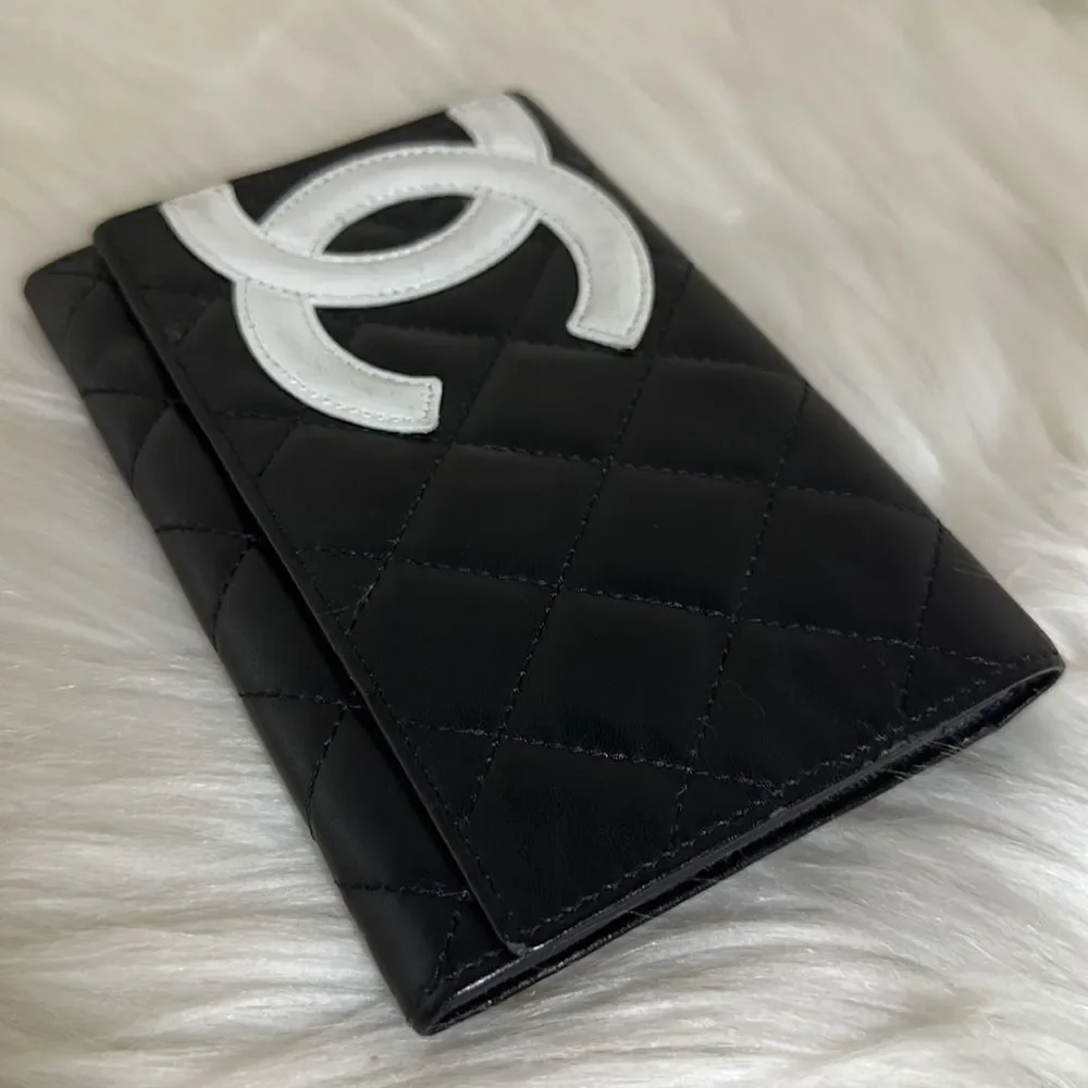 💯Authentic Chanel Cambon Bifokd Wallet🍀