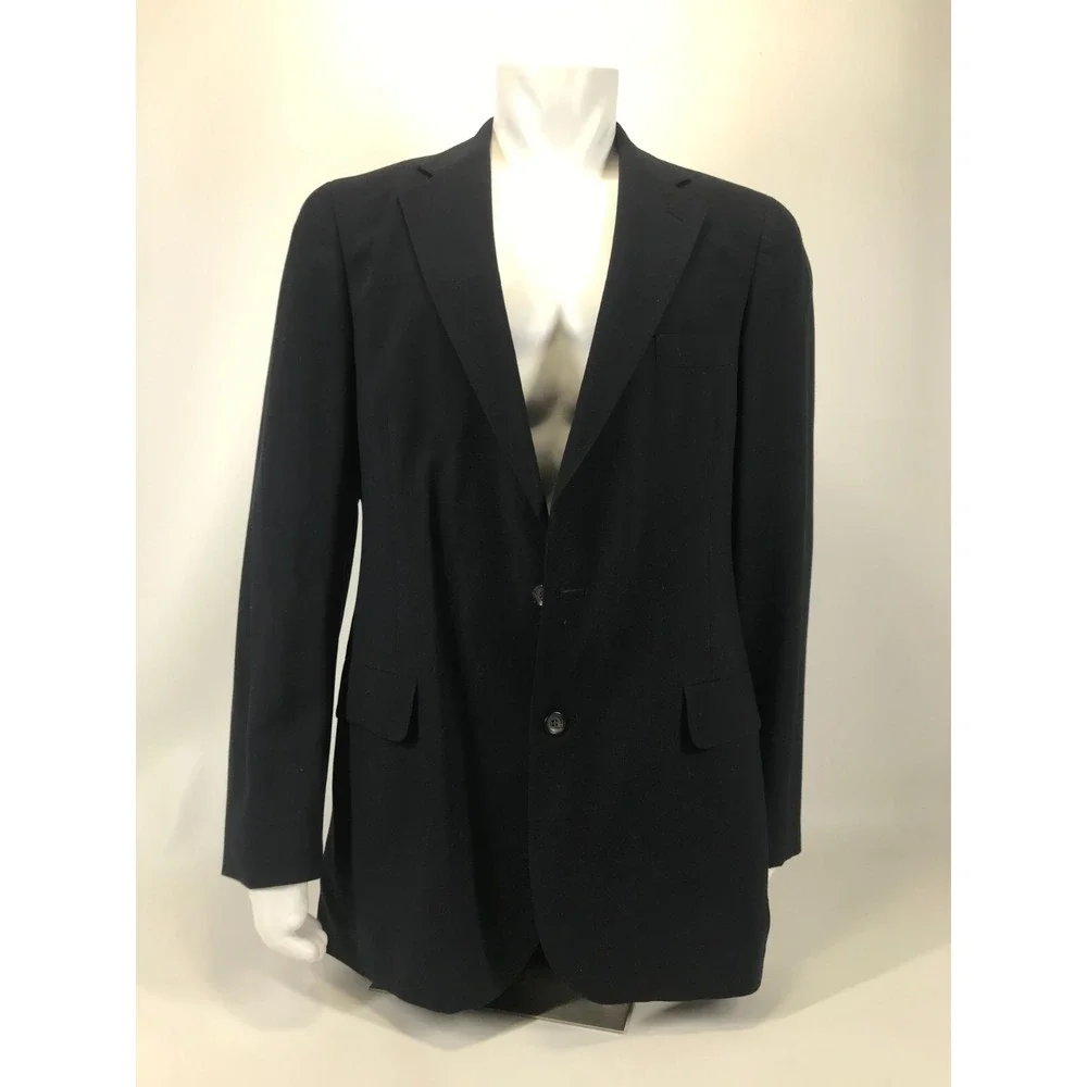 Chaps Ralph Lauren Mens Black Suit Set 44