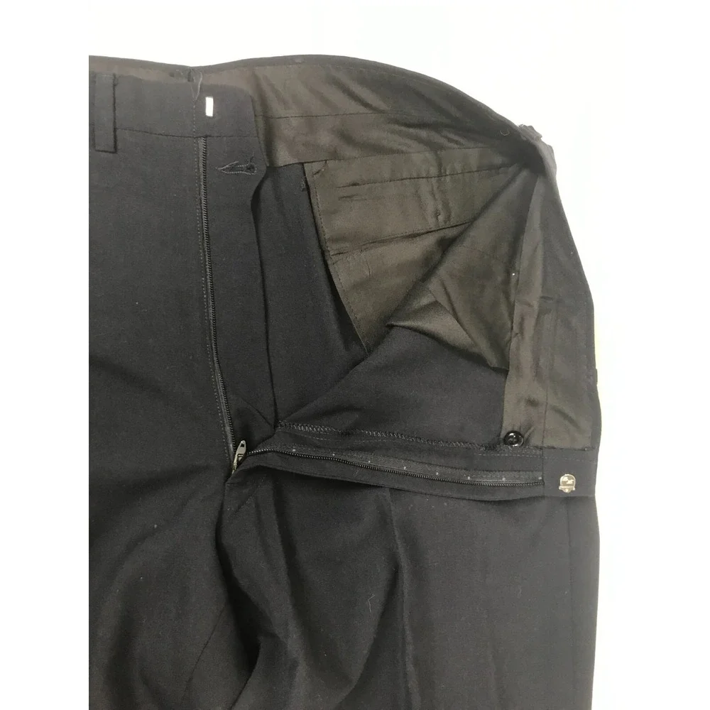 Chaps Ralph Lauren Mens Black Suit Set 44